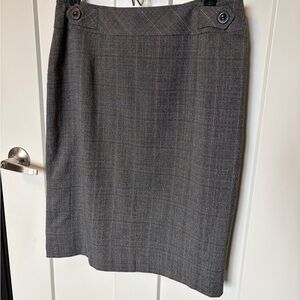 Cleo Charcoal Pencil Skirt